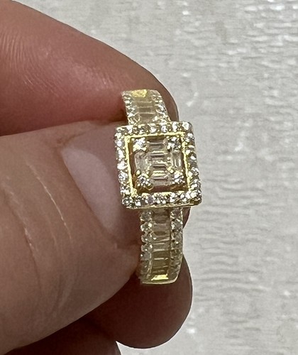 Luxus diamanten ring - ,