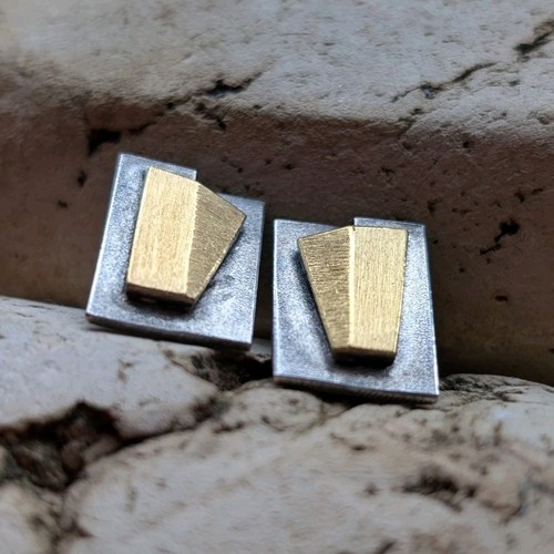 Designer ohrstecker matte - designer,