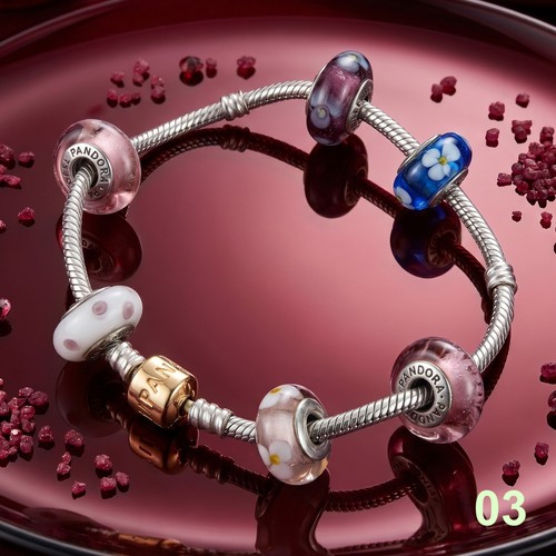 925 pandora silber armband mit - 925,