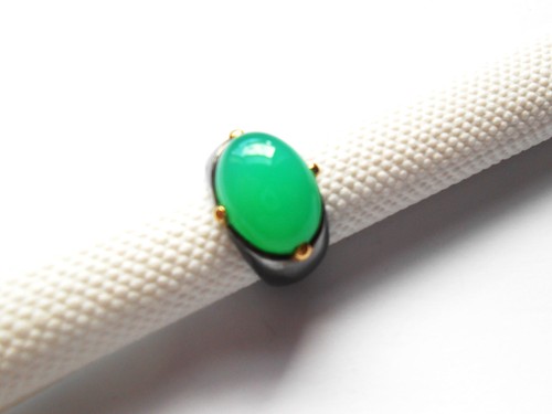 Ring 925 silber - 585, gg,