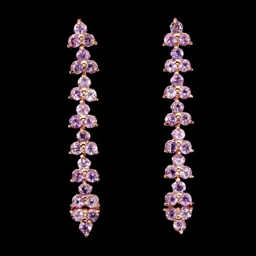Amethyst ohrringe 925 - 925, silber