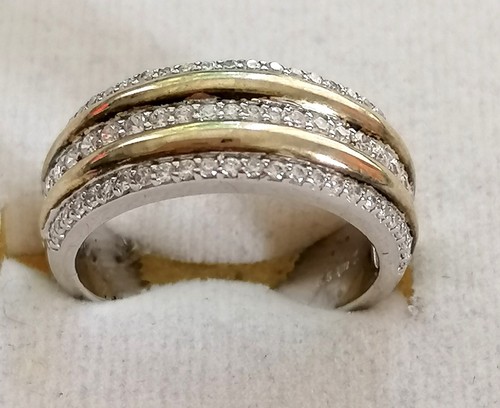 Silber ring 925 teil - 925,