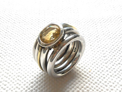 Ring 925 silber 585 - silber, gg