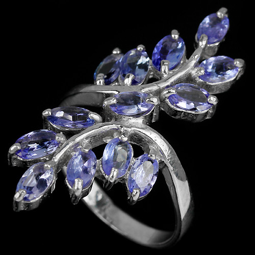 Ring tansanit 925 - ring, 585