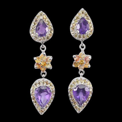 Amethyst saphir diamantschliff - amethyst,