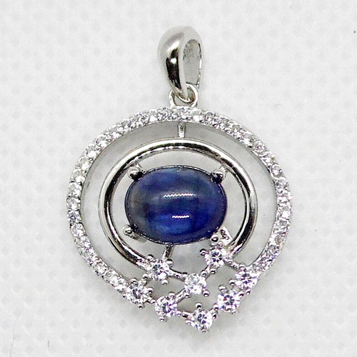 Cabochon saphir cubic - cubic, zirkonia