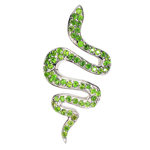 Chromdiopsid ring schlange - chromdiopsid,